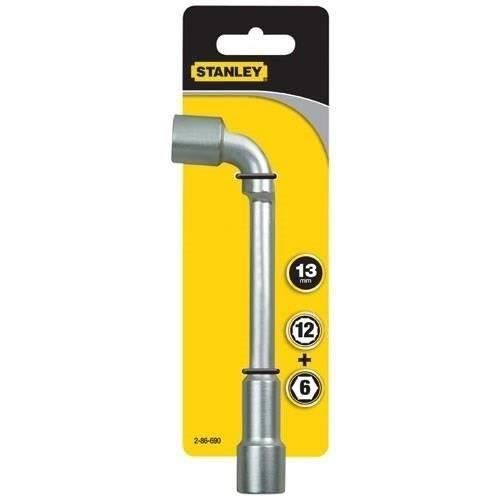 Clé à pipe débouchée STANLEY - 13 mm - Acier chrome vanadium - Profil Max iDrive