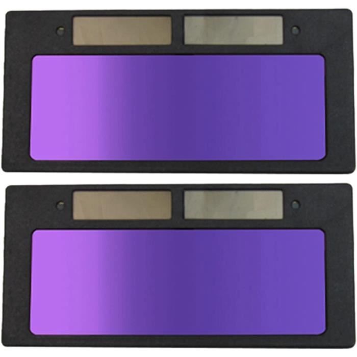 Veemoon Paire De Lentilles De Soudage Pour Casque De Soudage - Protection UV