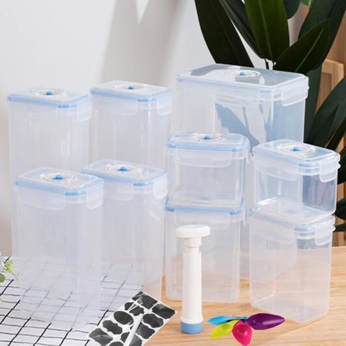 Kit D'Accessoires Sous Vide 12L Conteneur Sous Vide Clair PC Avec