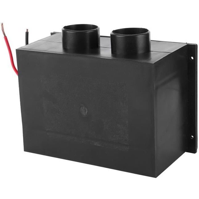 Chauffage Voiture 12V 600W - 2 Vitesses - Portable Dégivrage - Silencieux - ABS