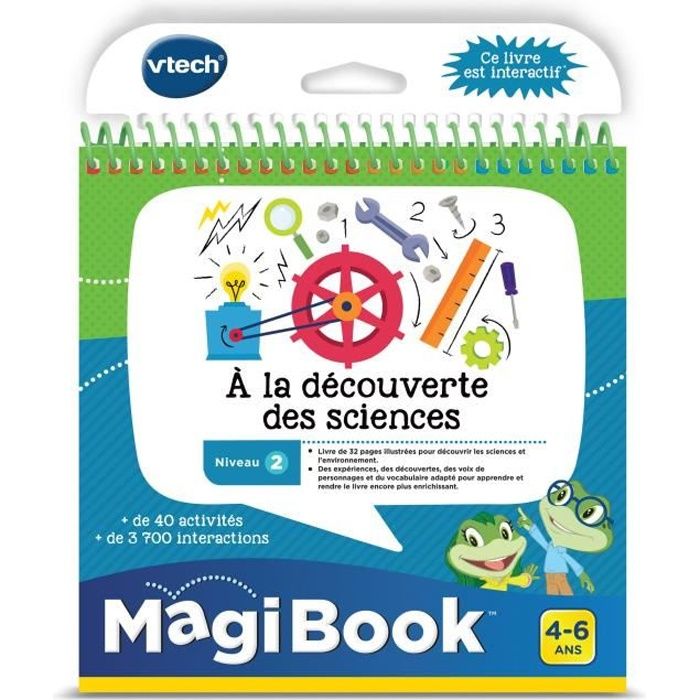 Jeux Educatif - 480905 Magibook Découverte Science