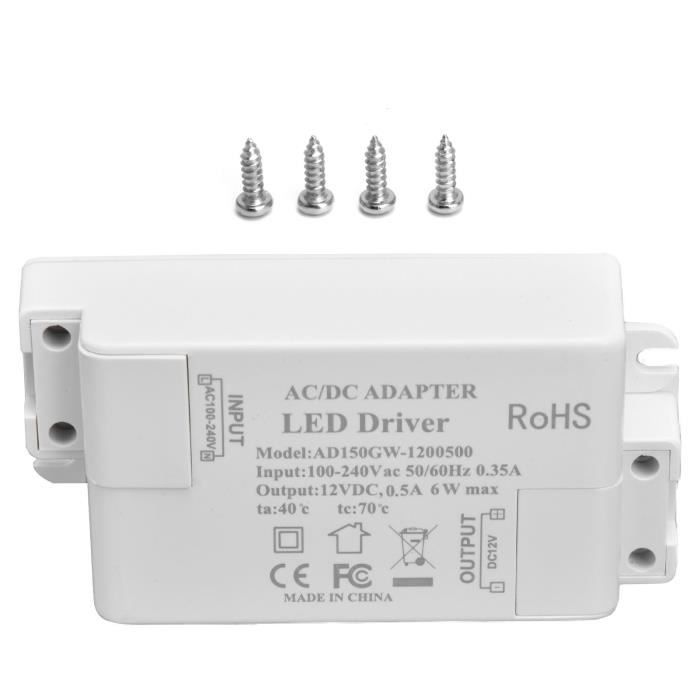 Transformateur LED 220-240V Vers 12V 1.5A 18W - Driver LED Constant Pour MR16 GU5.3 G4 MR11