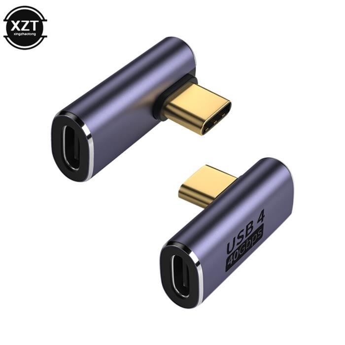 Adaptateur Magnétique USB Type C - Convertisseur De Câble Universel Pour Smartphone - Aluminium - Neuf