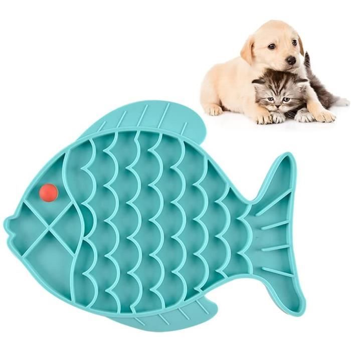 Gamelle dalimentation Lente Tapis de Lechage pour Chien ou Chat  Favorise Une Digestion Lente pour Les Chiens et Les Chats