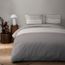 100% Coton MATT & ROSE Housse de Couette et taie d'oreiller carrée 