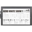 AEROCOOL Aero White 500W (80Plus) - Alimentation PC non modulaire-1