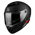 Casque moto intégral double ecrans MT Helmets Thunder 4 Sv (Ece 22.06) - noir mat - XS (53/54 cm)-1