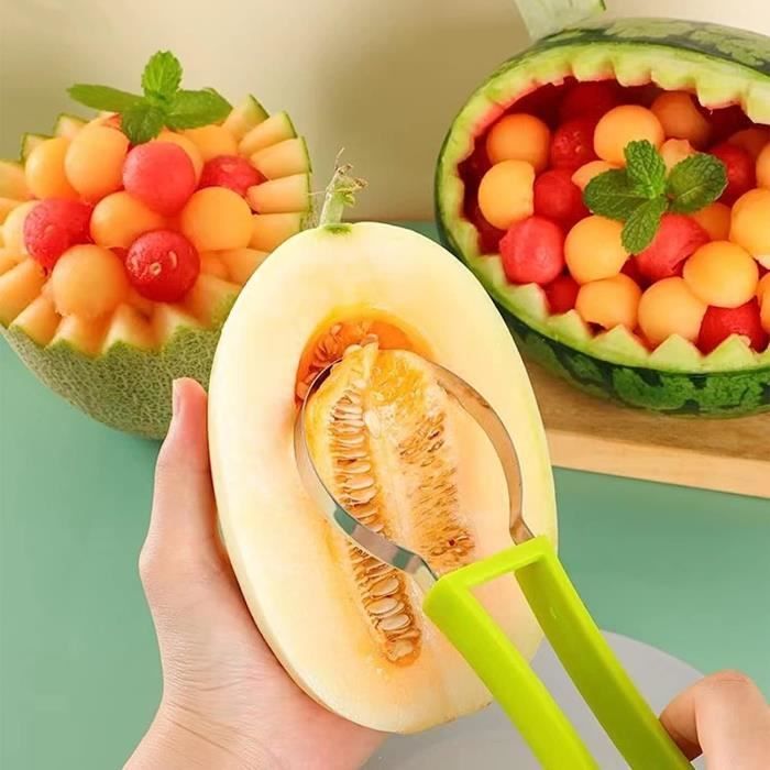 Coupe-Fruits De Cuisine, Cuillère éplucheuse, Boule De Melon, Outils Fantaisie Pour Creuser La Pulpe, 2 Pièces/ensemble Acheter à Prix Bas - Livraison Gratuite, Avis Réels Avec Des Photos
