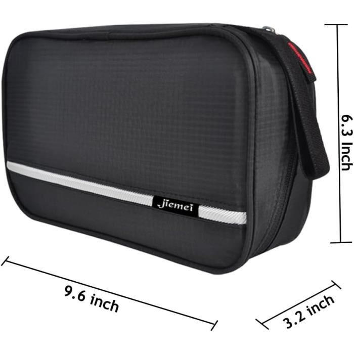 Trousse De Toilette De Voyage Imperméable Motif Floral - Grand Format, Multi-compartiments, Sac Organisateur