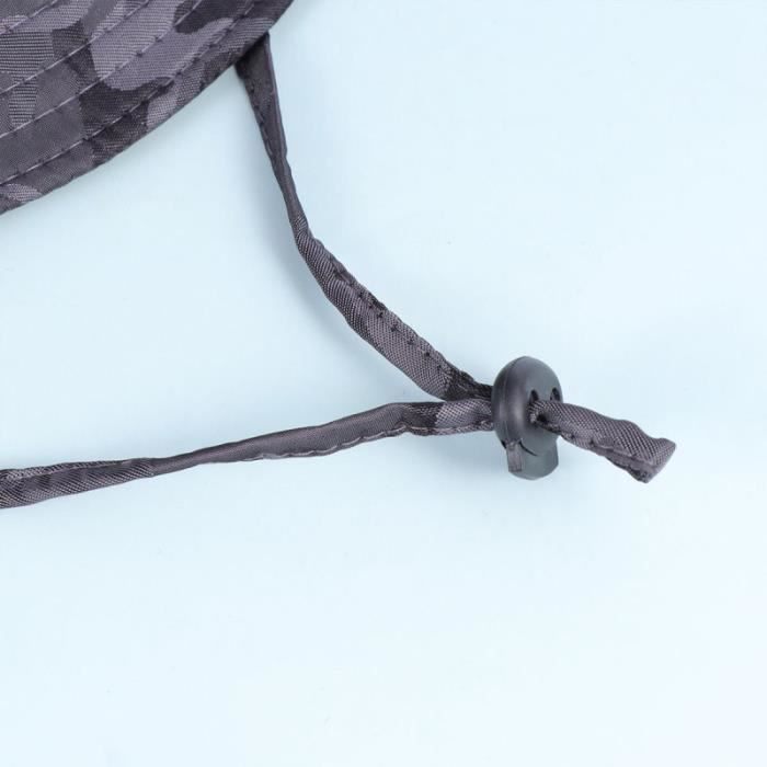 Chapeau en crochet raphia bords modulables esprit cowboy- Ranchoa