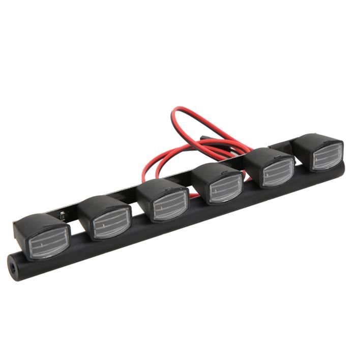 1-10 échelle RC rampe voiture toit barre lumineuse projecteurs adaptés