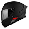 Casque moto intégral double ecrans MT Helmets Thunder 4 Sv (Ece 22.06) - noir mat - XS (53/54 cm)-2