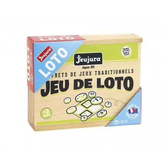 Jeujura J8982 Set Di 16 Cavallucci In Legno Con 2 Dadi - Gioco Da Tavolo Tradizionale, Prodotto In Francia - 3