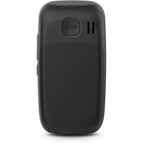 SeniorCom T1 - Téléphone portable senior 4G avec fonction SOS, gros boutons  et station