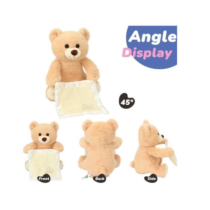 Ours en peluche interactif -Répète ce que vous dites-Adorable