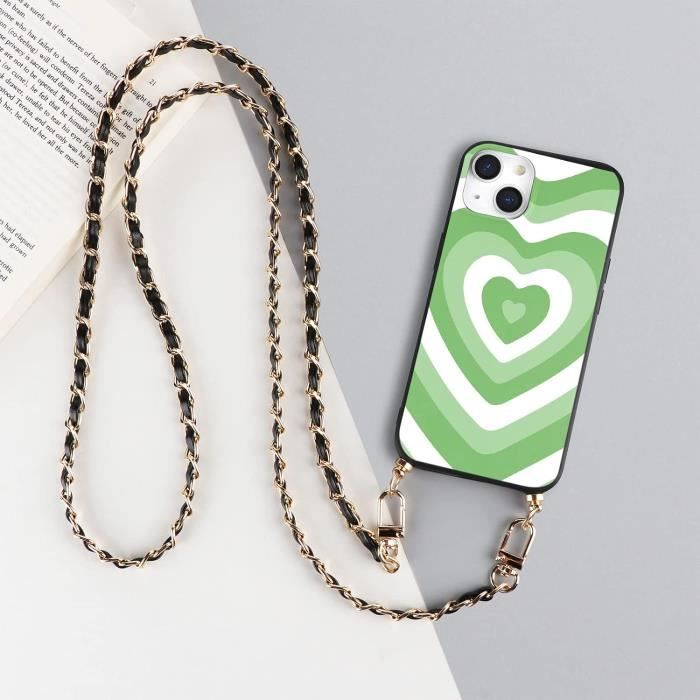 Collier (O) pour Huawei nova Y90 Coque avec cordon Etui Case