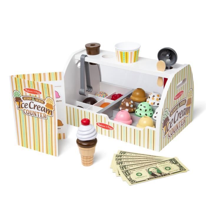 Ensemble de jeu crème glacée magnétique - Préscolaire