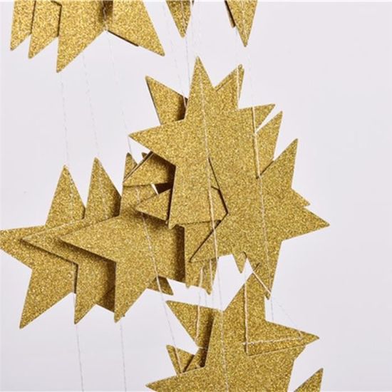 guirlande de papier banderoles bannière suspendue décoration pour la fête