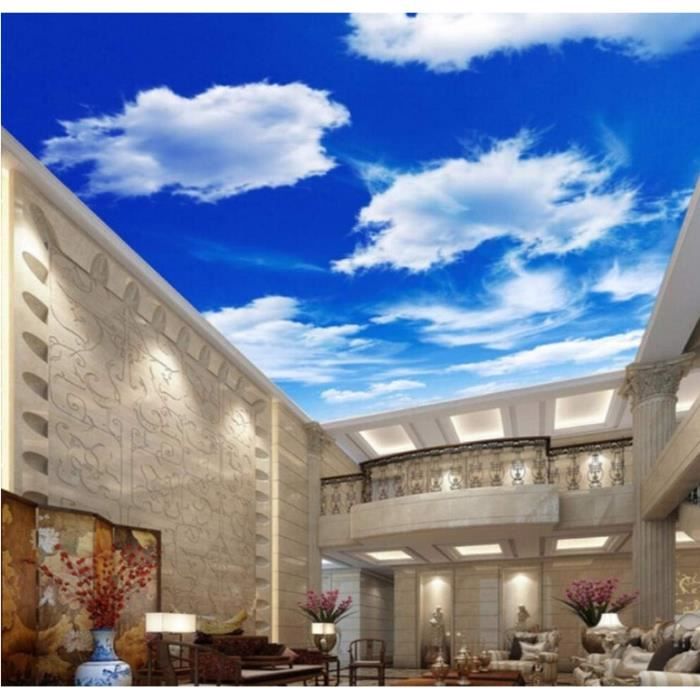 Style Européen 3D Beau Paysage Naturel De Plage Photo Peintures Murales Papier Peint Salon Hôtel Luxe Fond Peinture Murale Décor Peler Et Coller Affiches Murales Aut 300 (largeur) X 210 (hauteur) Cm