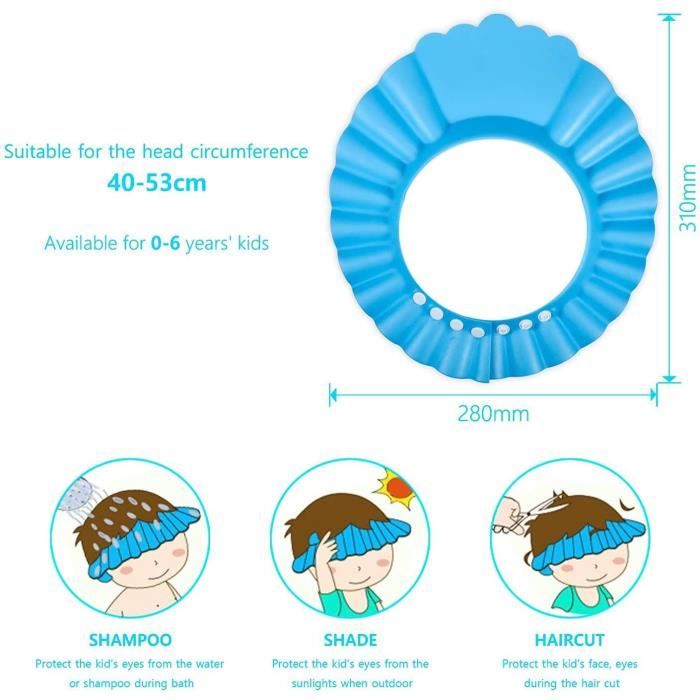 BONNET DE DOUCHE,Bleu--Bonnet De Douche En Satin Pour Femmes, Bonnet De Cheveux Réutilisable