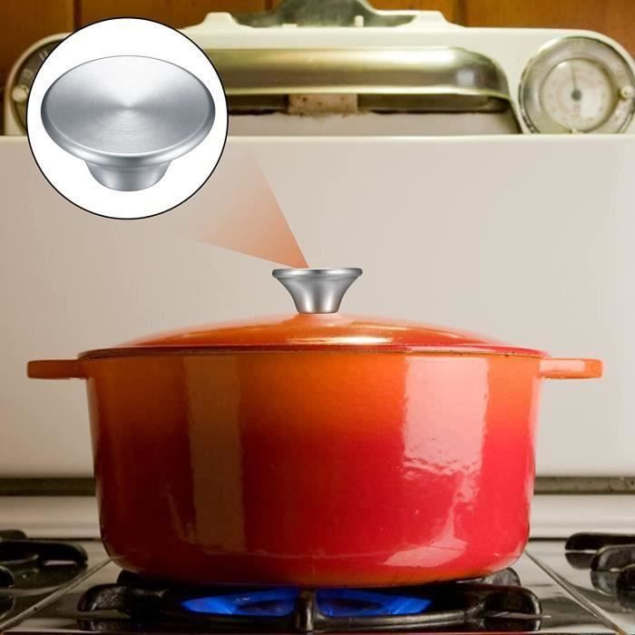 Bouton de couvercle de casserole, couvercle de casserole de remplacement  universel Poignée de bouton d'ustensile de cuisine