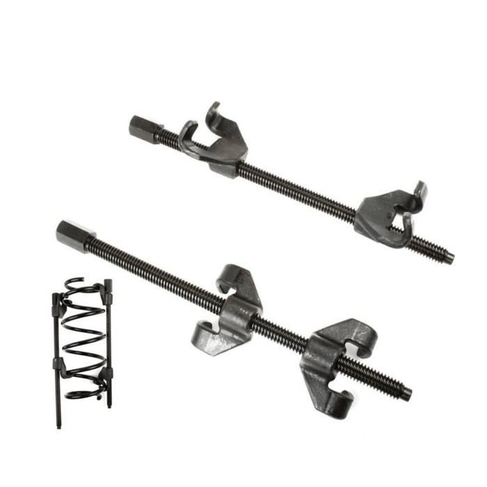 Compresseur Ressorts Kit Compresseur De Ressorts Joparri Universel - Pour Amortisseurs McPherson - 3 Tailles De Serrage Compresseur Amortisseur Voiture