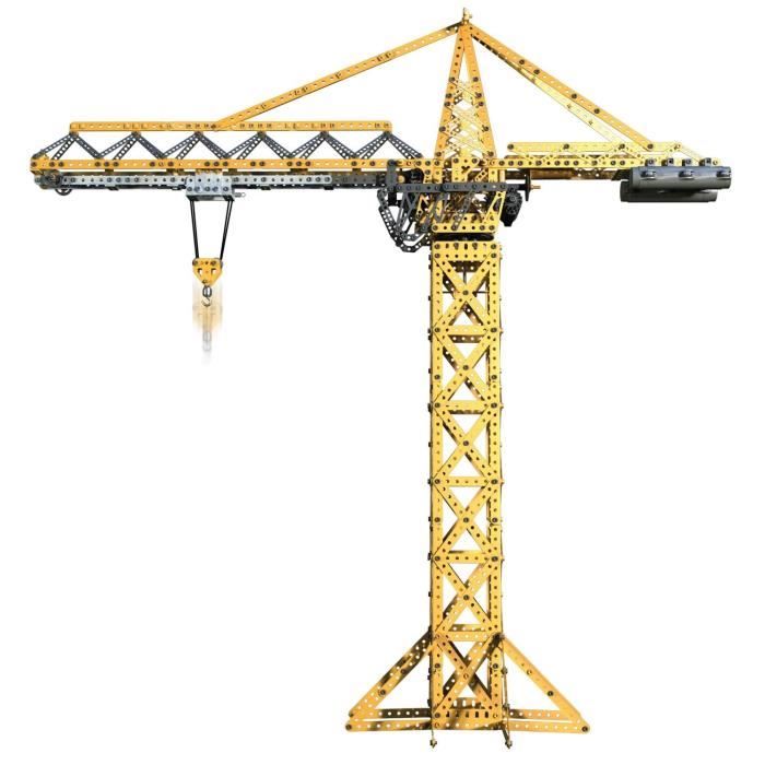 MECCANO Grue Geante Meccano Cdiscount Jeux Jouets