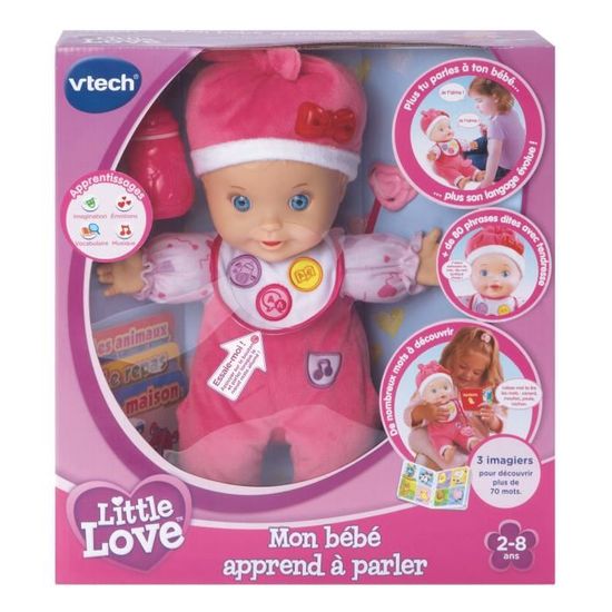Vtech Little Love Mon Bebe Apprend A Parler Cdiscount Jeux Jouets Vtech Little Love Mon Bebe Apprend A Parler Cdiscount Jeux Jouets