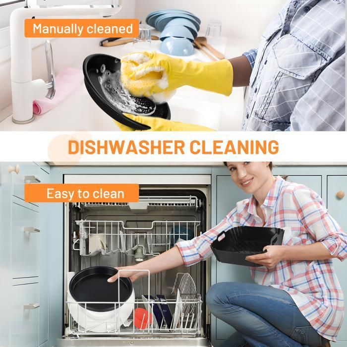 Set Accessori Per Friggitrice Ad Aria - 213 Pezzi Per Philips, Cosori, Ninja - Foto 8