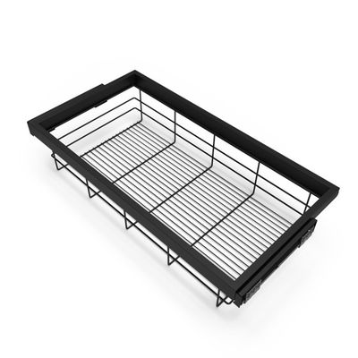 Panier Tiroir Coulissant Suspendu – 38x25x12 Cm, Pour Sous Étagère, Armoire, Rangement Sous-vêtements - 11