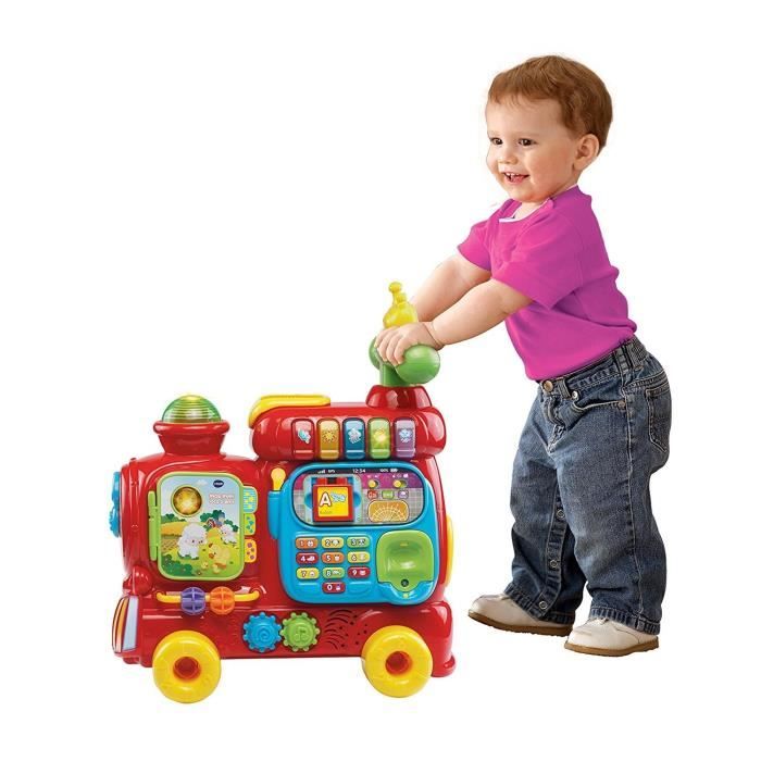 VTECH BABY Maxiloco Mon Trotti Train 7 En 1 (en Français)