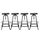 Tabouret de bar industriel lot de 4