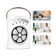 Mini Climatiseur Portable 3 en 1 USB – Refroidisseur d'Air, Humidificateur et Ventilateur Silencieux avec Réservoir 550 ml
