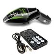 LCD fantastique Kit de voiture Lecteur MP3 Transmetteur FM sans fil Kit Cars FM Modulator Écoutez en streaming Music Player w - USB-0
