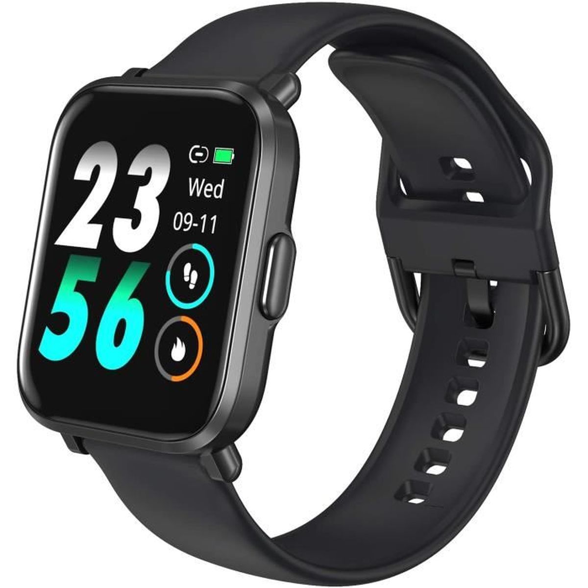 Montre Cardiofréquencemètre Medline – Fréquence Cardiaque, Podomètre, Alarme – Homme/Femme