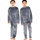 A2 Z 4 KIDS Pyjamas A2Z 4 Kids Polaire Chaude Twosie Cou Rond Garçons Filles Vêtements De Nuit Ensemble 5-13