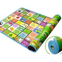 PFJ® Tapis de jeu pour bébé, 180*120CM Tapis puzzle souple PR ramper tapis de sol étanche 0.5CM épaisseur