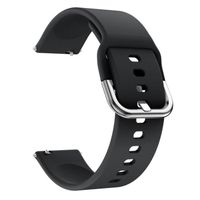 Montre Rechange Bracelet Pour Montre Connectée  Montre Pour Samsung Galaxy Watch Active-Galaxy Watch Active2 20Mm -Noir