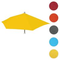 Toile de rechange pour parasol demi-rond Parla 300cm UV 50+ 3kg jaune