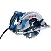 Scie circulaire Bosch Professional GKS 85 (5.000 tr/min / 2.200W / apacité de coupe de 85 mm),lame et butée parallèle - 060157A000
