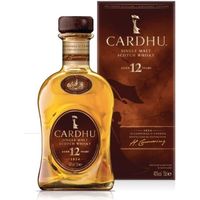 Whisky Cardhu 12 ans - Single Malt Scotch Whisky - 40%vol - 70cl