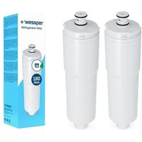 Filtre à eau Wessper compatible avec 3M CS-52 pour réfrigérateurs Bosch, Siemens Neff Gaggenau