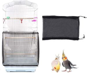 FILET DE PROTECTION Housse Cage Oiseau Nylon En Filet De Protection Po