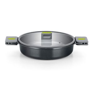 Casserole aluminium revêtement antiadhésif Induction BAUMALU Série de 4
