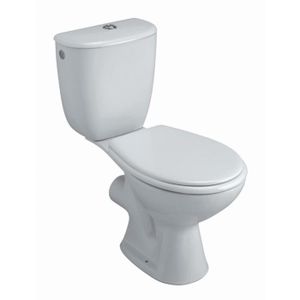 WC - TOILETTES ALLIA - Pack WC Bastia à sortie horizontale avec abattant à fermeture standard prêt à poser réf 08347500000104