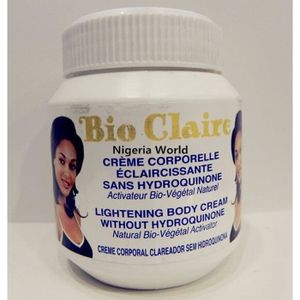 HYDRATANT CORPS Bio claire – crème éclaircissante pour le corps, pot Original de 320ml [F83A678]