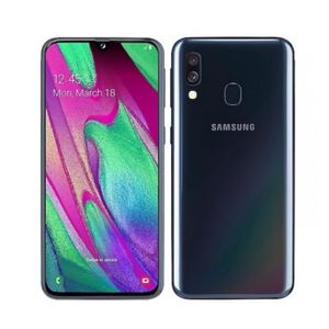 SMARTPHONE Pour Samsung Galaxy A40 4+64Go Dual SIM Noir - Rec