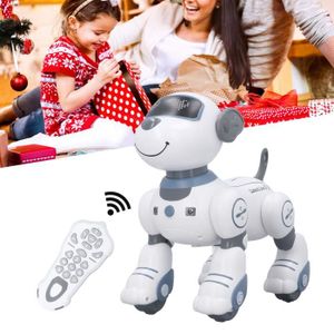 ROBOT - ANIMAL ANIMÉ Robot Pour Chien Cascadeur Télécommande Robot Chien Programmable Tactile Interactif Rechargeable Stunt Chien Robot 110027