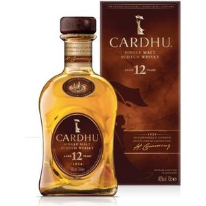 WHISKY BOURBON SCOTCH Whisky Cardhu 12 ans - Single Malt Scotch Whisky -