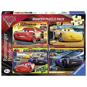 PUZZLE CARS Puzzle 4x42 pcs - Disney